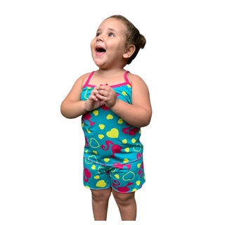 Pijama Infantil de Alcinha Microfibra