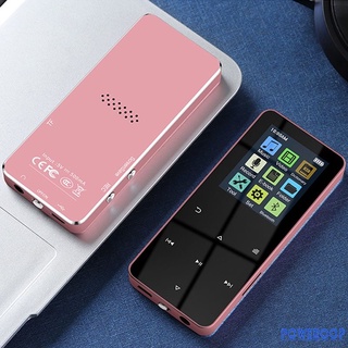 Mp3 Mp4 Player De Música 1.8 Polegadas De Metal Touch Bluetooth 4.2 Suporta Cartão, Com Alarme Fm Pedômetro E-Book Embutido Px