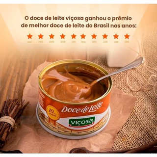 Doce de leite viçosa de 400g o melhor do Brasil envio imediato em até 24 horas