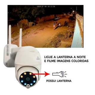 Camera Ip Giratória 360 Wifi Externa Speed Dome Zoom (4)