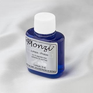 Limpa Pratas Monzi Original 35ml - Liquido para limpar pratas limpa prata