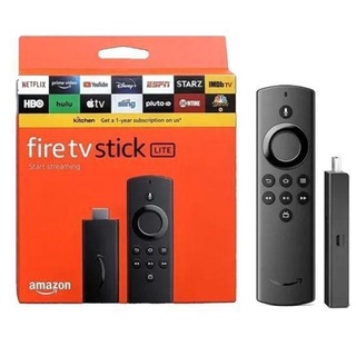 Amazon Fire TV Stick Lite com Alexa Voice Remote HD 8GB preto com 1GB de memória RAM