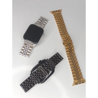Pulseira de aço inoxidavel Para Apple watch Smartwatch 42/44MM Dourada prata preto Original