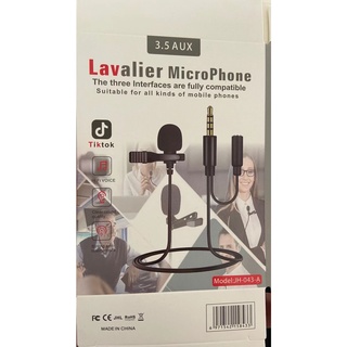 Microfone Lapela Conector Lightning P2