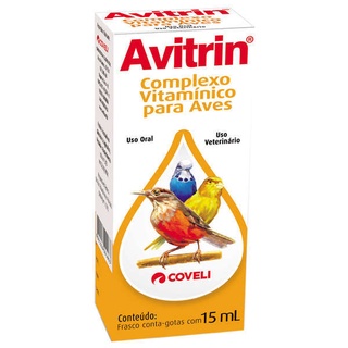 Avitrin Suplemento Vitaminico para Passaro Coveli 15Ml