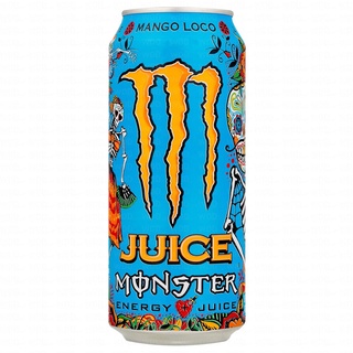 Energético Monster Energy Juice Suco Mango Loco Manga 473ml - Monster Energético
