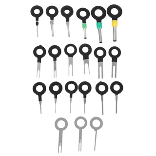 21Pcs Terminals Removal Key Tools Set For Car, Auto Electrical Wiring Crimp Connector Pin Extractor Puller Repair Remover Key Tools Set For Most Connector Terminal (4)