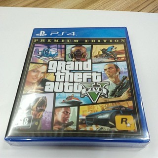 Grand Theft Auto V - Premium Online Edition - PS4 - GTA 5