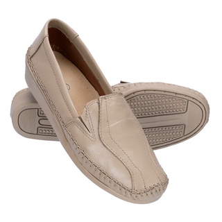 Sapatilha Feminina Ortopédica Anabela Original Skalvin Shoes Em Couro Legítimo Confortável