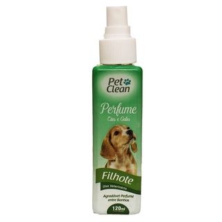 Perfume Para Cachorro E Gatos Filhotes Pet Clean 120ml Pós Banho
