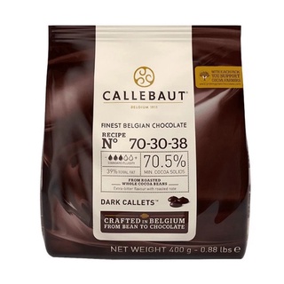 Chocolate Callebaut 70-30-38 Meio Amargo 70.5% 400g