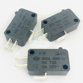 Kit 3 Micro Chave Interruptor porta Micro ondas Lg philco Electrolux Brastemp