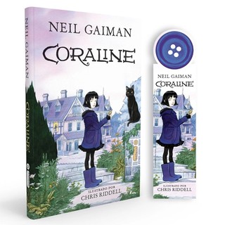Livro Coraline - Neil Gaiman - Capa Dura Editora Intrínseca - Novo e Lacrado (1)