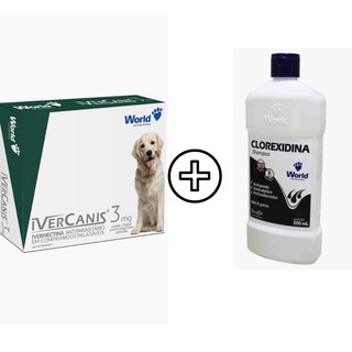Tratamento Dermatite Canina Kit Remedio Para Sarna E Shampoo até 15 kilos