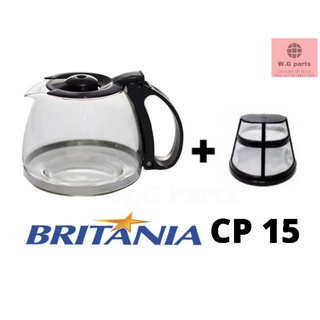 Jarra + Filtro coador Cafeteira Britânia CP15,CP15 INOX