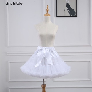 [TINTD] Women Petticoat Lolita Tutu Skirt Underskirt Short Crinoline Cosplay Kawaii Cute [Hotsale]