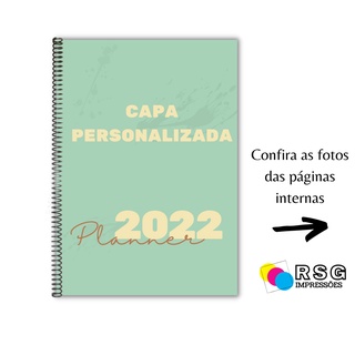 Planner Agenda 2022 - Calendários, Controle Financeiro, Planner Semanal. (1)