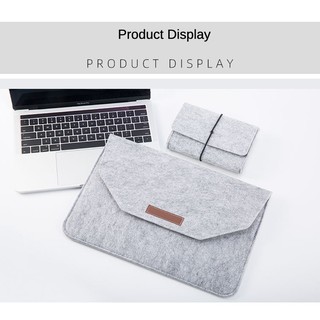 Bolsa Protetora Para Macbook De Feltro / Forro Plano / Capa Protetora Para Computador Apple Ipad (1)
