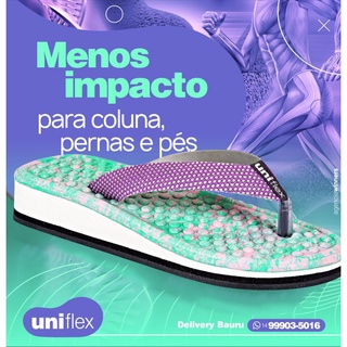 Sandália Ortopédica Para Esporão e Facite Plantar Feminino Uniflex Original