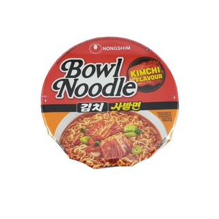 Lamen Coreano Nongshim Kimchi Flavour Bowl Noodle 100g