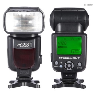 Doc Câmera DSLR Andoer AD-960II Universal Display LCD Com Flash De Velocidade-Camera GN54 Para Nikon Canon Pentax (6)