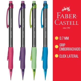 Lapiseira Faber-Castell Poly Click 0.7 mm Click Lateral Escolar Faculdade