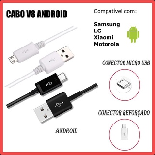 Cabo Turbo/rapido 25w Micro Usb V8/tipo C/ Samsung,motorola,lg, Android (7)