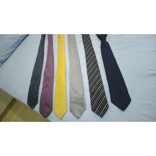lote 6 gravatas usadas