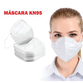 Kit 10 Mascara Kn95 Proteção Respiratória N95 Pff2 - Envio Imediato