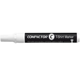 Caneta Para Tecido Branca T-Shirt Marker Compactor