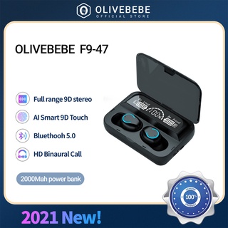 Olivebebe Fone De Ouvido Sem Fio Bluetooth Com Microfone Esportivo Prova D 'Gua Controle Earpods Com Toque De M Sica