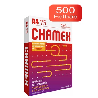 Papel Chamex A4 Sulfite resma 500 Folhas