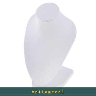 Brflameer1 Colar De Veludo Busto Expositor De Jóias De Veludo Preto (2)