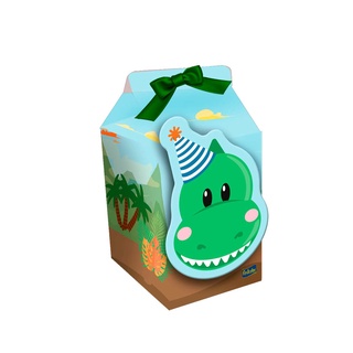 Caixa Milk com Aplique Dino Baby 8und Festcolor