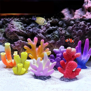 FAY Enfeites Artificiais Coral Para Decoração De Aquário/Tanque De Peixe/Jardim De Fadas
