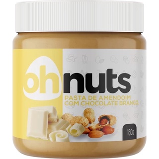 Pasta de Amendoim com Chocolate Branco - Oh Nuts
