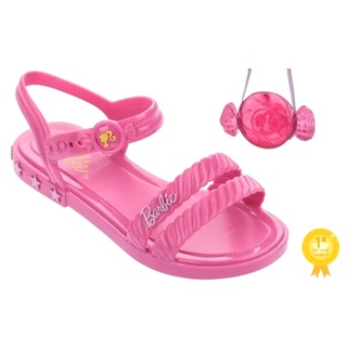 Sandália Infantil Barbie Candy Bag Com Bolsa 22166 (1)