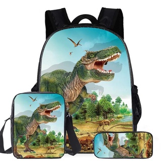Nova mochila infantil série dinossauro com certificação CPC Mochila para estudantes do jardim de infância