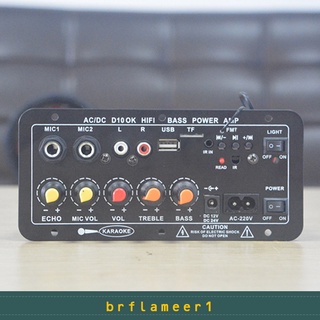 Brflameer1 Placa De Alto-Falante Com Bluetooth 4.2 Som 30-120w Módulo Amplificador Mono Karaoke Casa Diy (9)