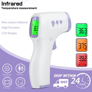 Termometro Laser Digital Infravermelho Febre De Testa Bebe