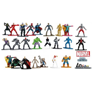 Personagens Marvel - Nano MetalFigs - Original e de metal - Avengers Coleção e Brinquedos
