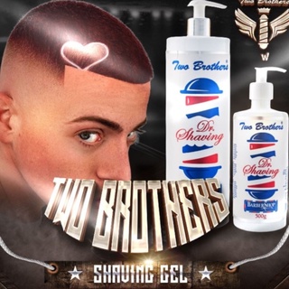 Dr. Shaving Two Brothers - Creme para Barbear 500g