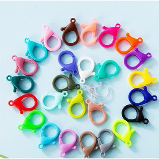Botões de Tecla DIY acessórios 25mm de cor de plástico fivela de Lagosta manual botão chave Da máscara de Doce coreana