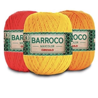 Barbante Barroco Maxcolor - Círculo Nº6 - 200g