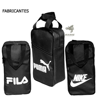 Bolsa Porta Chuteira com alça de mão e alça transversal Tênis Futsal Society e Futebol Roupa Mala Esportiva Academia Marcas
