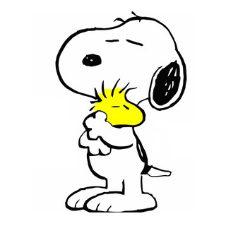 1 Adesivo Snoopy - 9 cm Alto Brilho