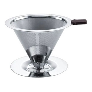 Coador De Café Reutilizável Aço Inox Pequeno Médio Filtro 101 102 (8)