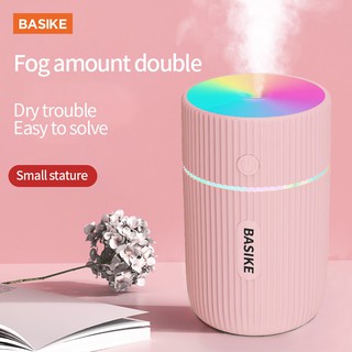 Basike-JSQ06 Air Humidifier 220ml Ultrasonic Aroma Essential Oil Diffuser Mini USB Cool Mist Maker Aromatherapy with Colorful Light Car Home (6)
