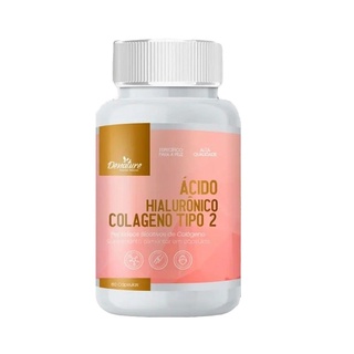 Ácido Hialurônico + Colágeno Tipo II e Vitamina C 500 Mg 60 Capsulas - Denature