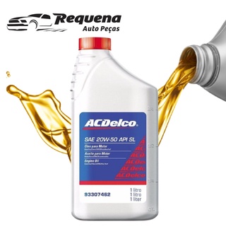 Oleo lubrificante AcDelco 20w50 Mineral API SL - 1 Litro